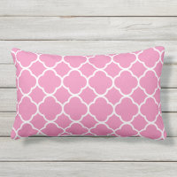 Couleur personnalisée en treillis blanc rose Quatr