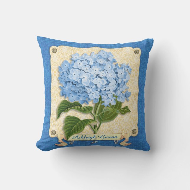 Coussin D'extérieur Coupes-circuit bleus de tuile de bannière de (Recto)