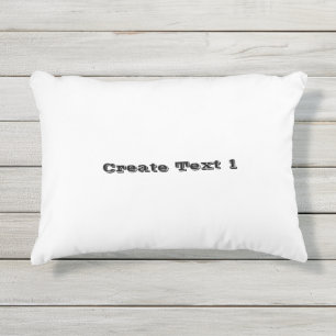 Coussin D'extérieur Créer un texte Mariage Cadeaux et faveurs Annivers