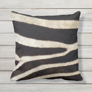 Coussin D'extérieur Design d'impression en peau Zebra africaine