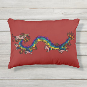 Coussin D'extérieur Dragon oriental