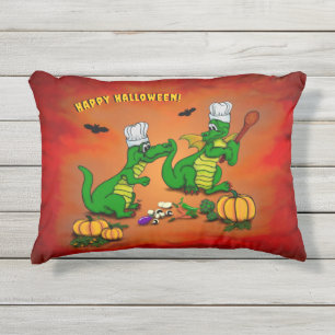 Coussin D'extérieur Dragons - Joyeux Halloween ! Aujourd'hui je vais c