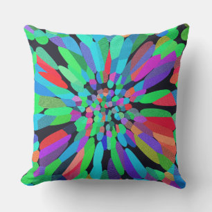 Coussin D'extérieur Fleur bleue