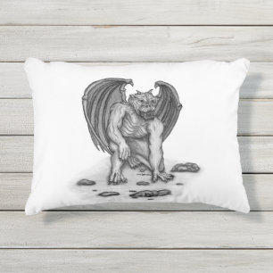 Coussin D'extérieur Golem Gargoyle