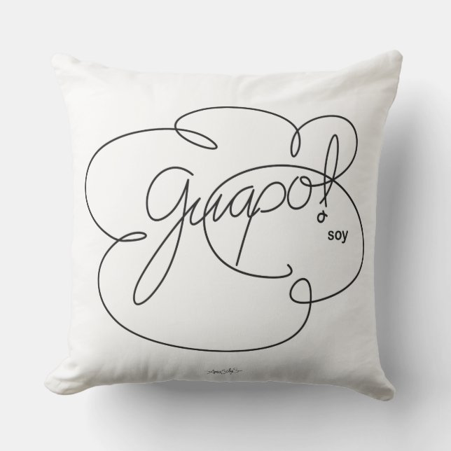 Coussin D'extérieur GUAPO soy - Bold CloudS (Recto)