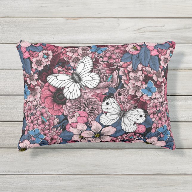 Coussin D'extérieur Jardin de printemps (Devant)