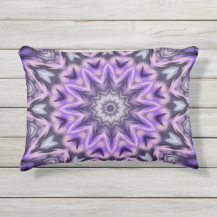 Coussin D'extérieur Mandala violette Lilac
