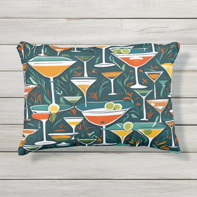 Coussin D'extérieur Martini réversible (Devant)