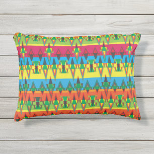 Coussin D'extérieur Motif Aztec