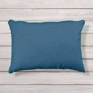 Coussin D'extérieur Motif bleu texturé Patio extérieur