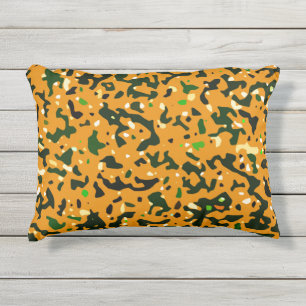 Coussin D'extérieur Motif Camouflage rustique