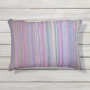 Coussin D'extérieur Motif de test d'écran de télévision cassé réversib