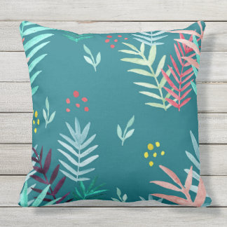 Coussin D'extérieur Motif tropical #4