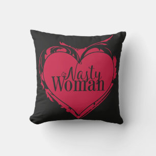 Coussin D'extérieur NASTY FEMME red art COEUR