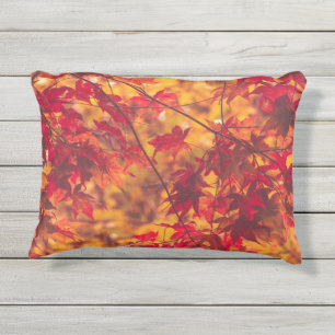 Coussin D'extérieur Oreiller de décoration extérieur automne feuilles