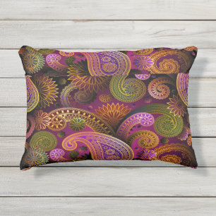 Coussin D'extérieur Paisley Purple