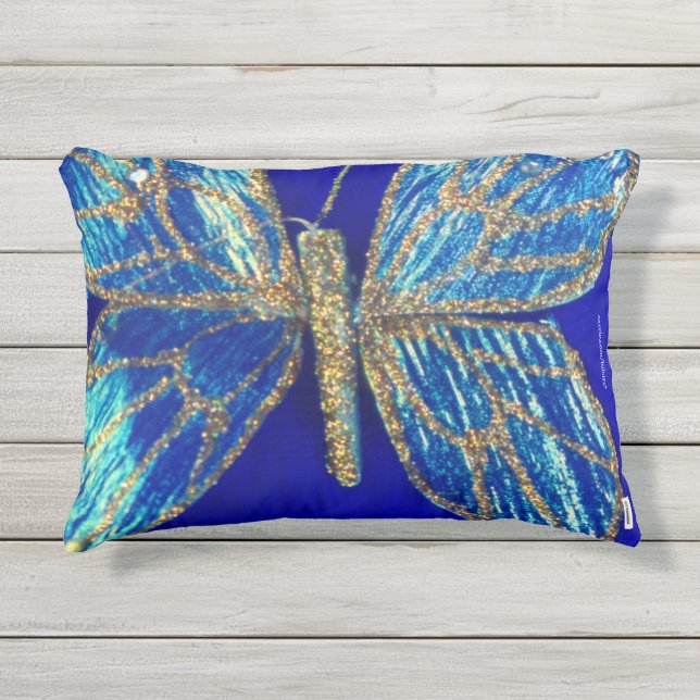 Coussin D'extérieur Papillon (Devant)