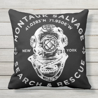 Coussin D'extérieur Piqué Helmet Montauk Salvage Company