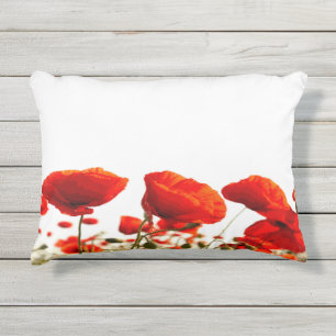 Coussin D'extérieur Poppies rouges