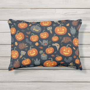 Coussin D'extérieur Poussin Baguette d'Halloween