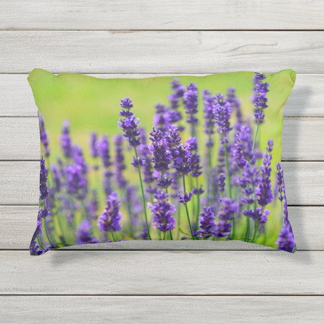 Coussin D'extérieur Pré de lavande (Devant)