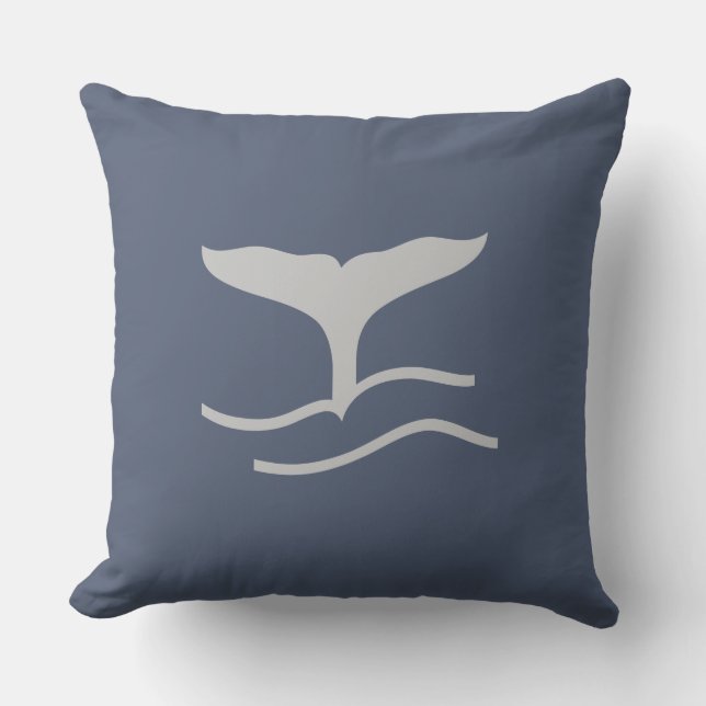 Coussin D'extérieur Queue baleine (Recto)