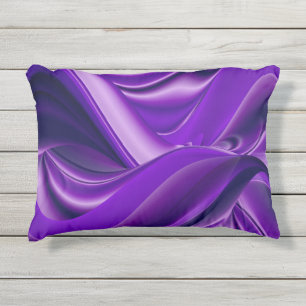 Coussin D'extérieur Rêves arc-en-ciel à fleurs violettes