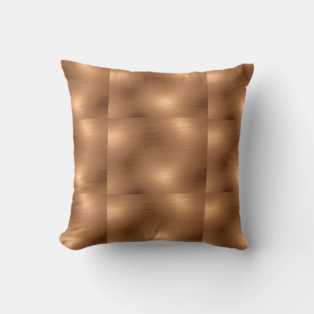 Coussin D'extérieur Revêtement de cuivre brossé (Recto)