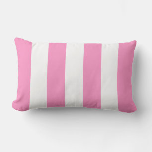 Coussin D'extérieur Rose Bubble-gum 2 Rayures de Cabane