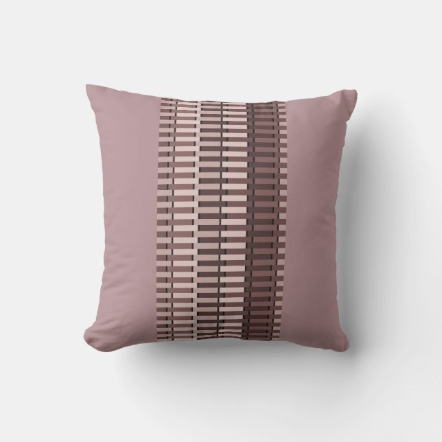 Coussin D'extérieur Rose de poussière rouge élégant moderne chic Motif (Recto)