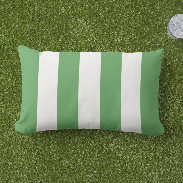 Coussin D'extérieur Simples Tailles De Cabane Verte Classique (Herbe)
