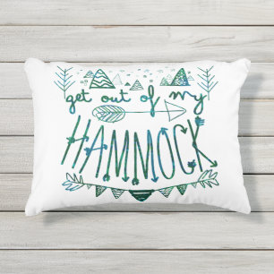 Coussin D'extérieur Sortez de mon hamac (le V-Batik)