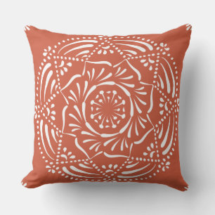 Coussin D'extérieur Terracotta Mandala