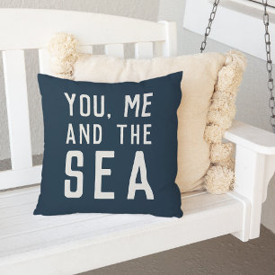 Coussin D'extérieur Toi, moi et la mer