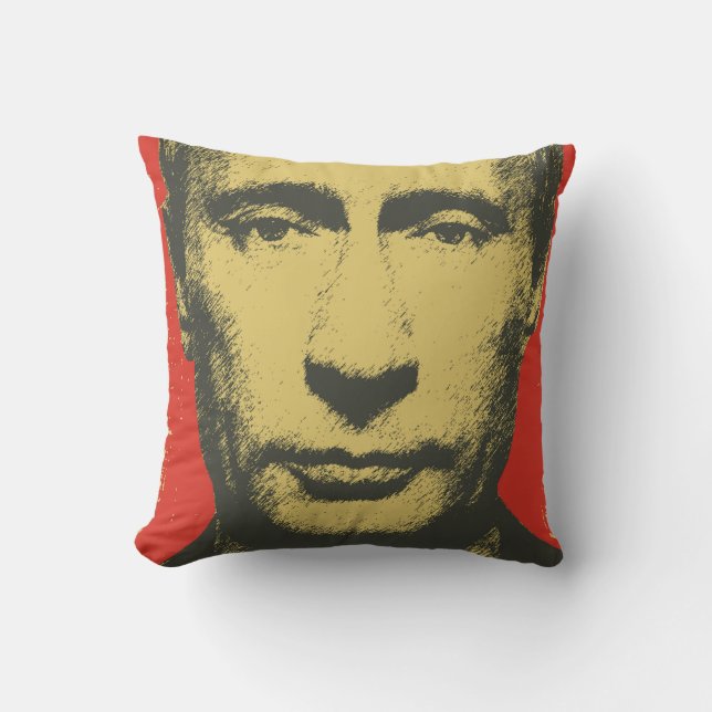 Coussin D'extérieur Vladimir Poutine (Recto)