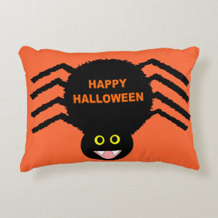 Coussin d'Halloween Black Spider