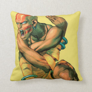 Coussin Dhalsim a tordu