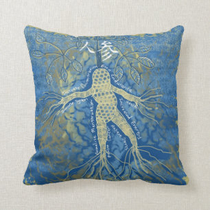 Coussin d'herbe de ginseng