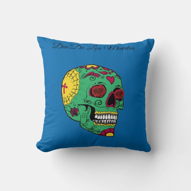 Coussin Dia de los Muertos (Recto)