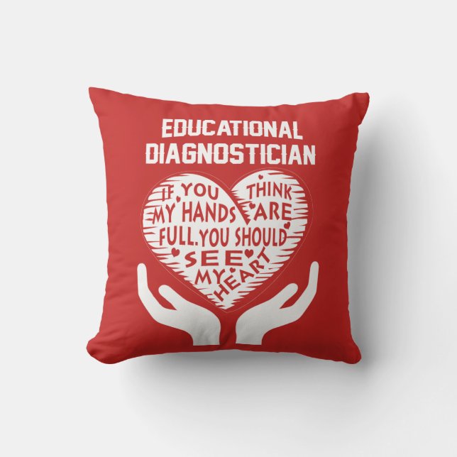 Coussin Diagnostiqueur éducatif (Recto)