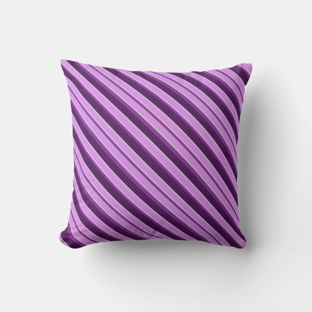 Coussin Diagonal Stripes (Recto)