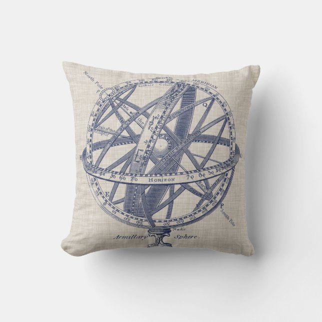 Coussin Diagramme de la sphère d'armement (Recto)