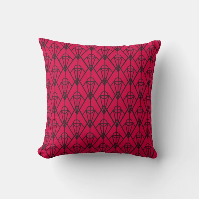 Coussin Diamants Art déco (Recto)