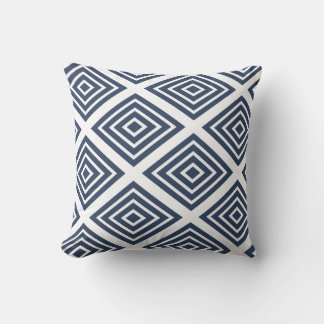 Coussin Diamond [indigo] - Japanese Traditional Pattern