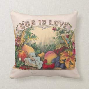 Coussin Dieu est amour