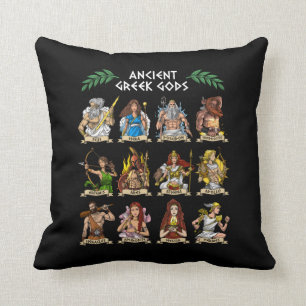 Coussin Dieux grecs anciens