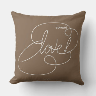 Coussin diffusion LOVE - Bold CloudS - W