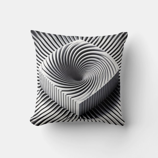 Coussin d'illusion monochrome (Recto)