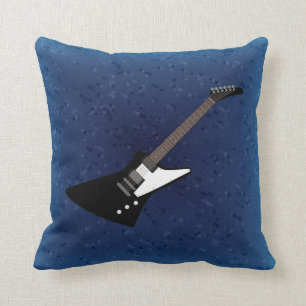 Coussin d'illustration de guitare