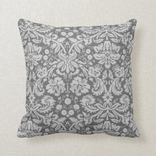 Coussin Dim Grey Damask